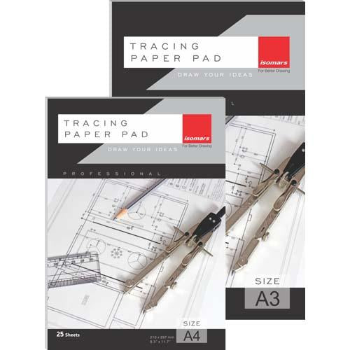 Tracing Paper Pad A3 25 Sheets