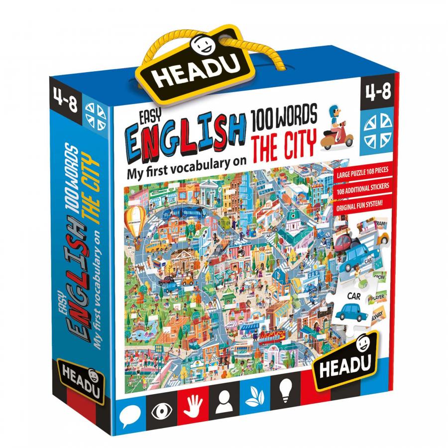 Easy English - 100 Words My First Vocabulary On The City