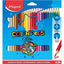 Pencil Colours X24 Colour Peps Star