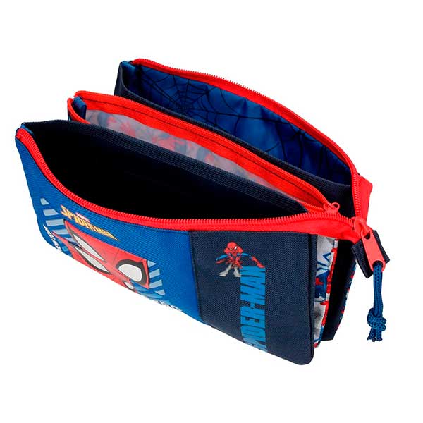 Marvel 3 In 1 Pencil Case Spiderman Hero