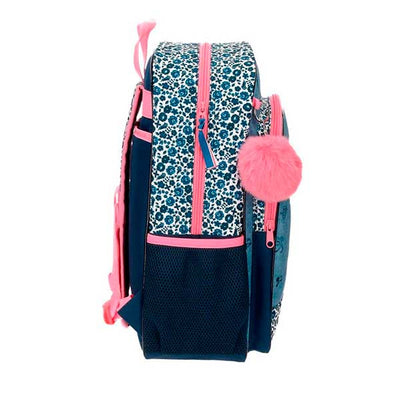 Backpack 2 Zip Minnie Mouse Rain Bows