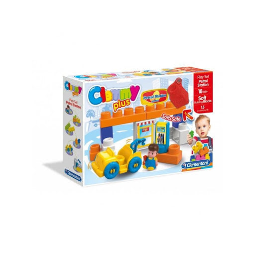 Clemmy Plus Petrol Station Play Set