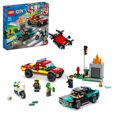 Lego City 60319 - Fire Rescue & Police Chase