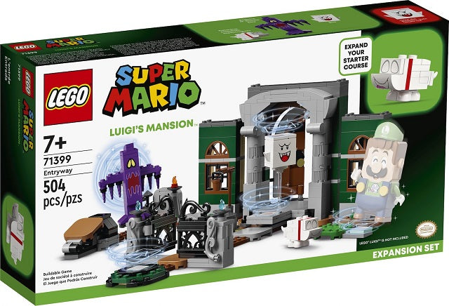 Lego Super Mario Luigi`S Mansion Entryway Expansion Set 71399