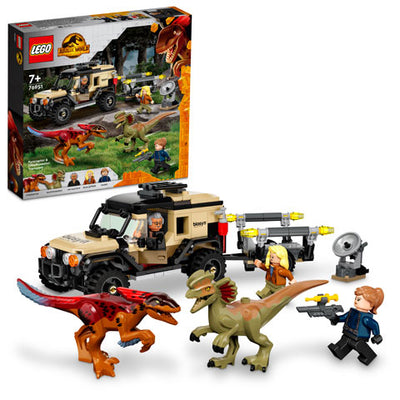 Lego 76951 - Pyroraptor & Dilophosaurus Transport