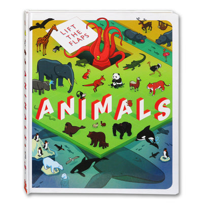  Lift The Flaps Board Book - Animal