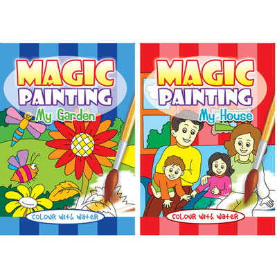 Magic Painting Colouring Book