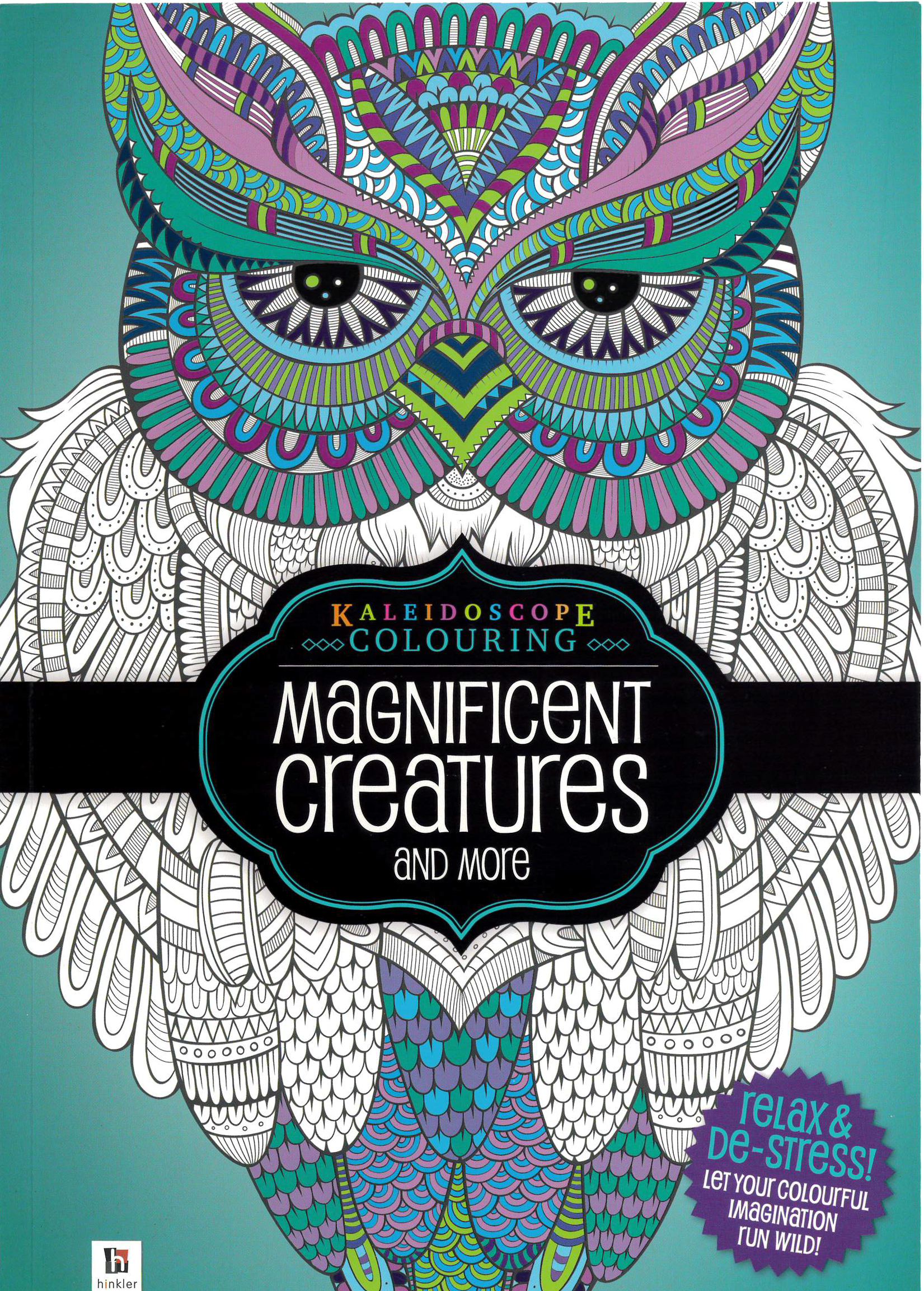 Curious Uni. Kaleidoscope Colouring Book