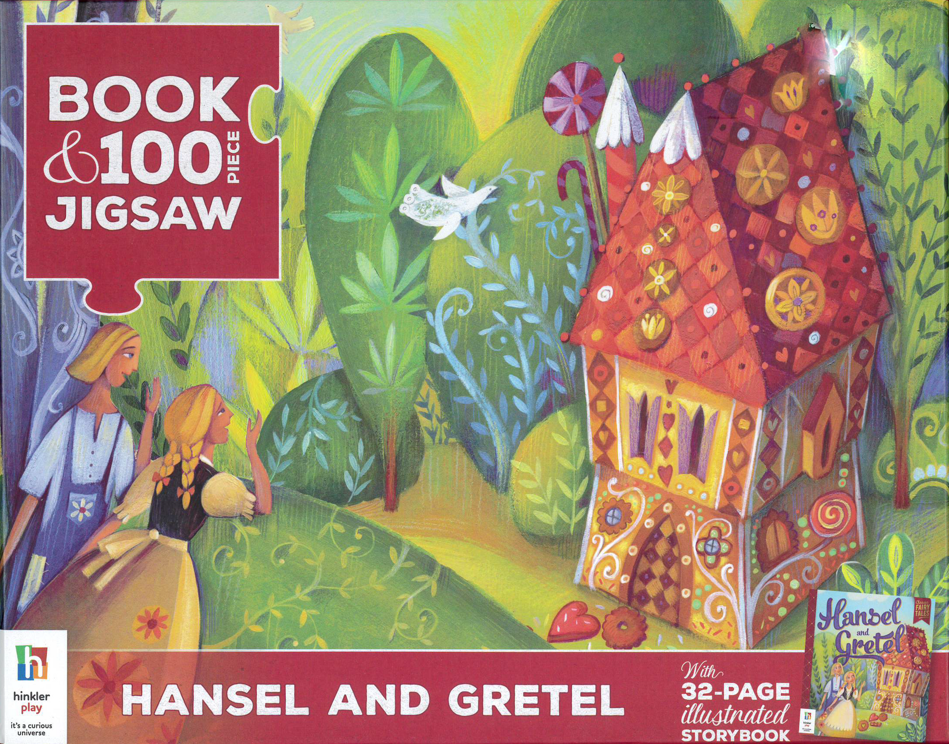 Book & 100Pc Puzzle Hensel