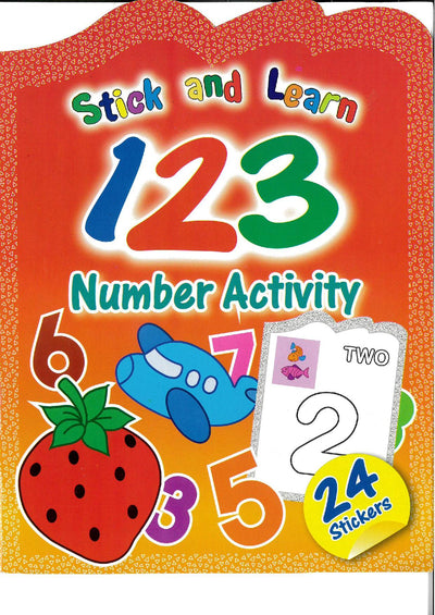 Stick And Learn 123 Number Activity