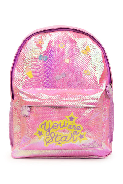 You Are A Star Pink Backpack 1 Large Compartment Fit A4