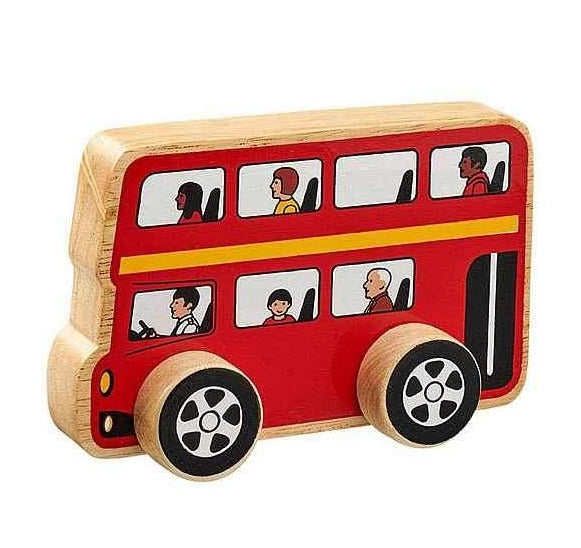 Wooden Friction Bus