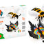 Origami 3D - 2 In 1 - Butterfly & Bee