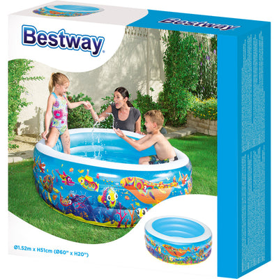 Bestway 3-Ring Play Pool 152X51Cm