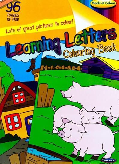 Colour & Learn - Learning Letters