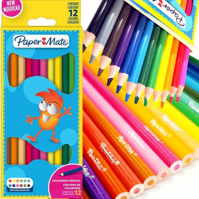 Paper Mate Colouring Pencils X12Pcs