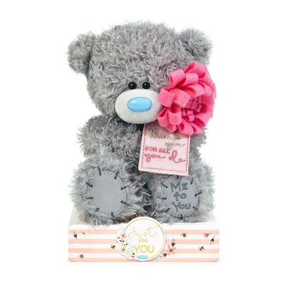 Me To You Tatty Teddy Bear 7" Holding ‘Thank You’ Flower
