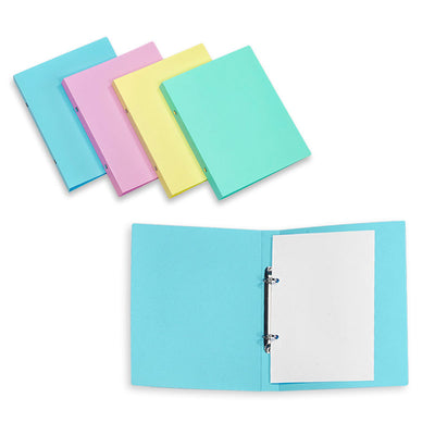 Soft File 2 Ring Pastel Colours With Front Presentation Pocket