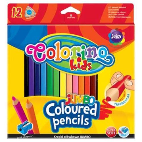 Pencil Colours Jumbo Long X 12