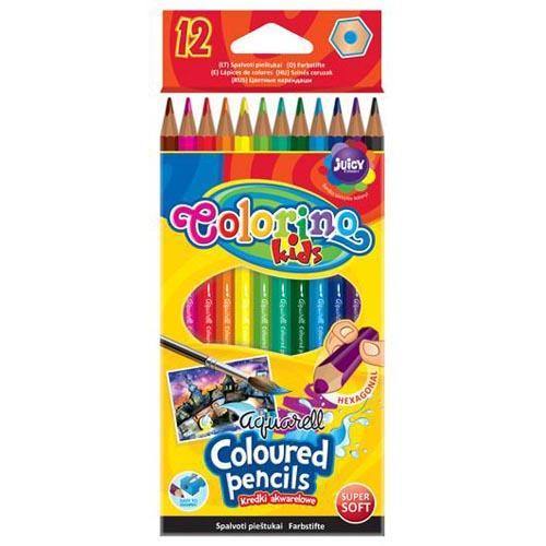 Aquarelle Pencil Colours Long X 12