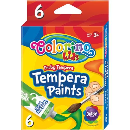 Tempera Paints X6 Colours