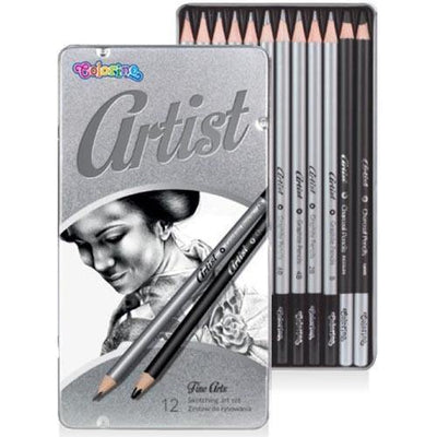 Artist Sketching Art Set 12 Pcs