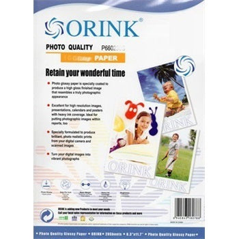 Photo Glossy Paper A4 260Gsm X20 Sheets