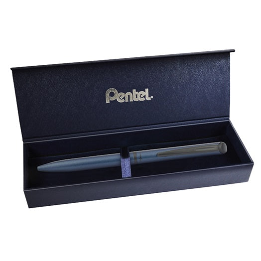 Roler Matt Blue 0.7 Metal Energel Pen In A Gift Box