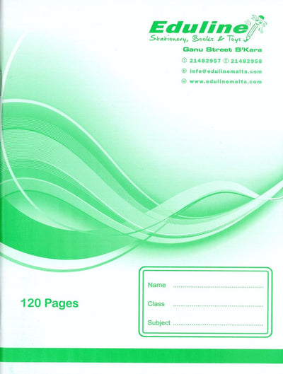 Exercise Book 120 Pages Wide Lines