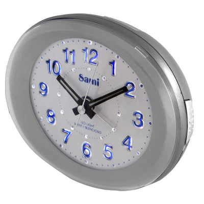 Alarm Clock - Colour Light Blue