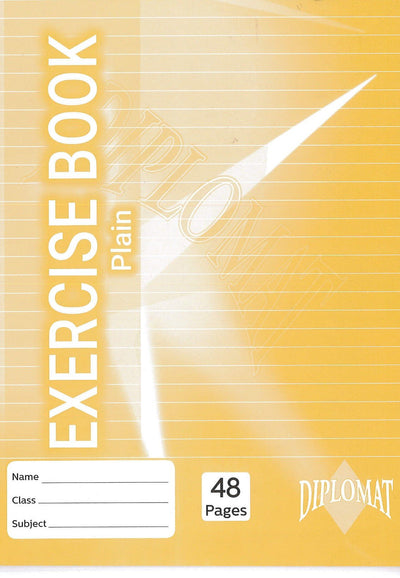 Exercise Book 48 Pages Plain