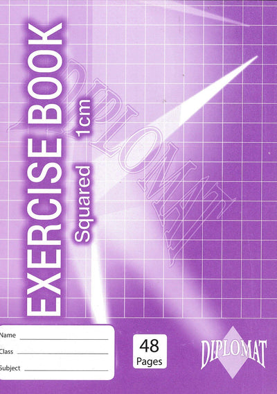 Exercise Book 1Cm Squared 48 Pages 