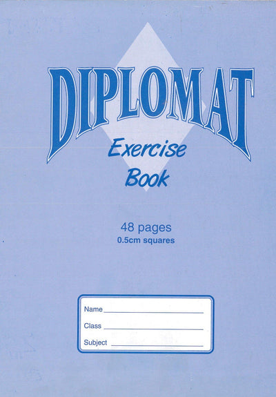 Exercise Book 0.5Cm Squared 48 Pages 