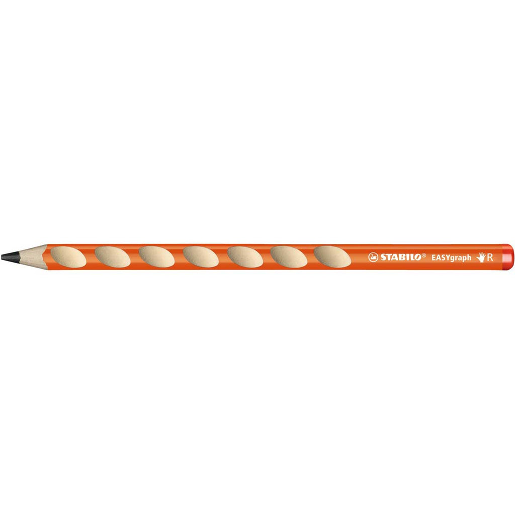Pencil Easy Graph Hb Right Handed Orange