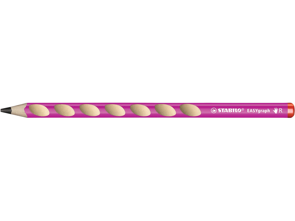 Pencil Easy Graph Hb Right Handed Pink