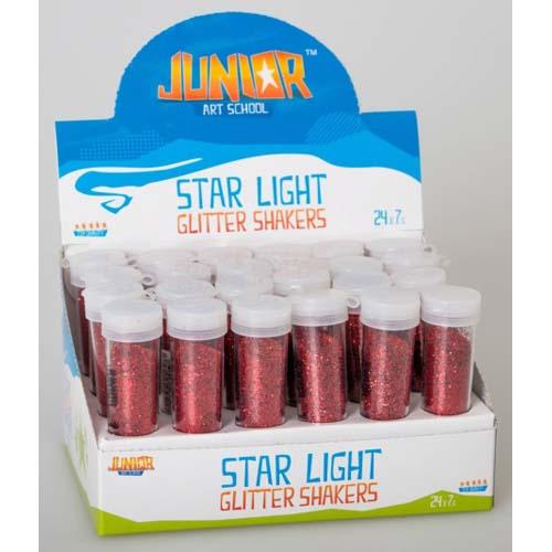 Glitter Powder Star Red 7G