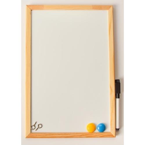 Whiteboard Magnetic Wooden Frame A4 20X3