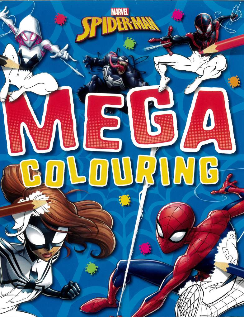 Spider-Man Mega Colouring