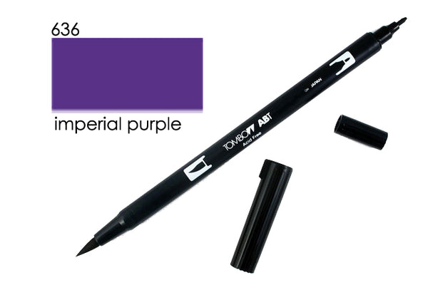 Tombow Dual Brush Pen Imperial Purple 636