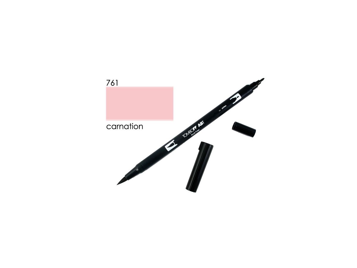 Tombow Dual Brush Pen Carnation 761