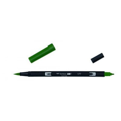Tombow Dual Brush Pen Dark Jade 177