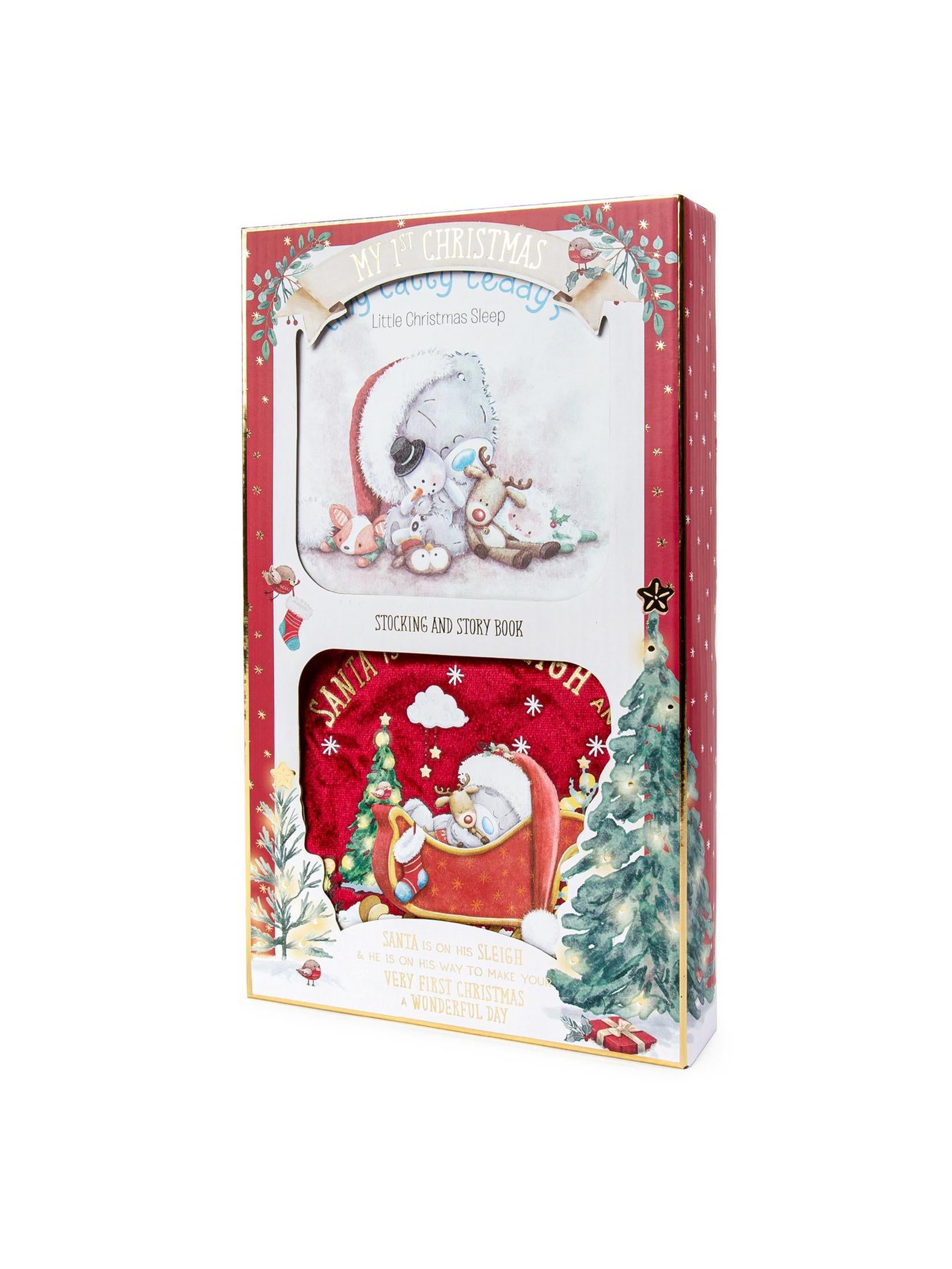 Me To You Babys 1St Stocking And Book Set