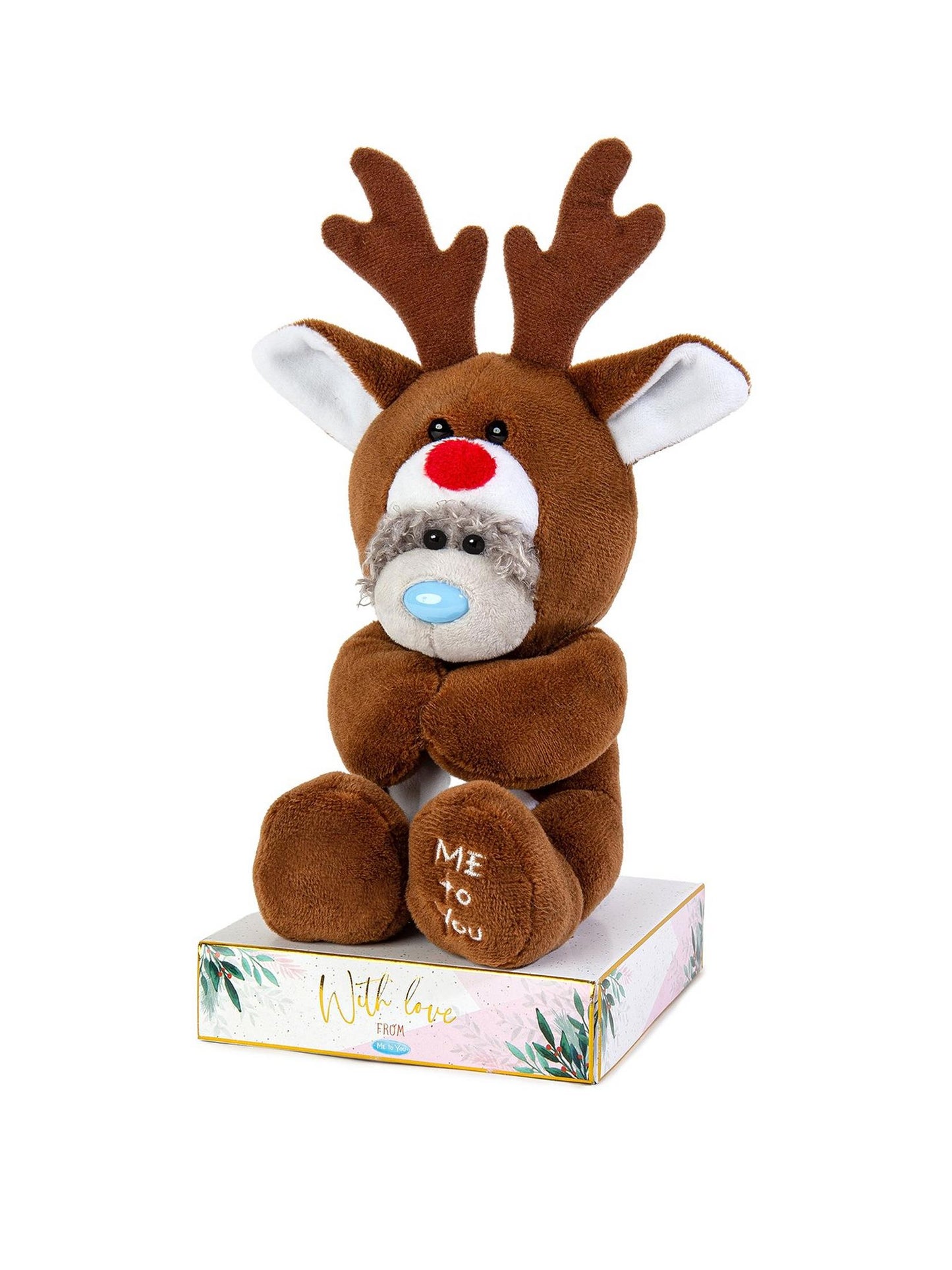 Me To You Tatty Teddy Christmas Reindeer Bear 15Cm
