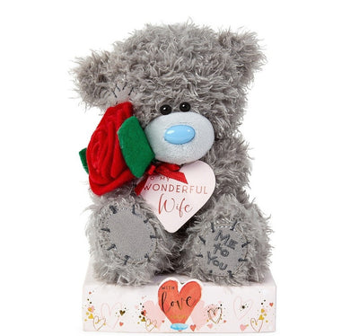 Me To You - Plush With Rose - My Wonderfull Wife