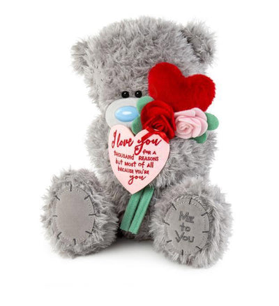 Padded Heart & Love Envelope Me To You Bear