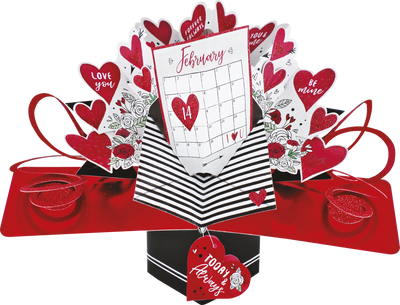 Valentine Card - 3D Pop Up - Love You - Today & Always