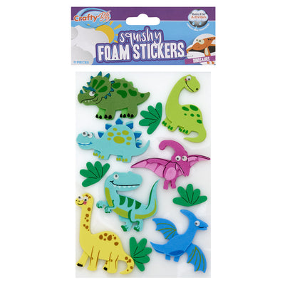 Stickers - 3D Foam Dinosaurs Stickers
