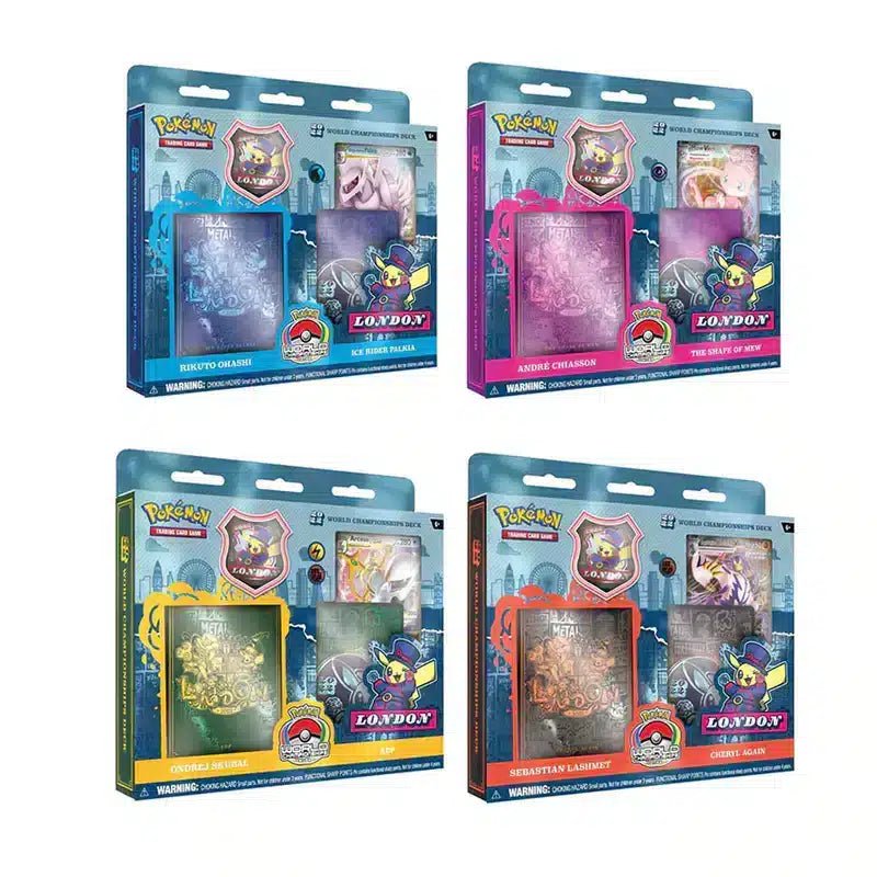 Pokemon World Championships London 1 Pkt - Styles Vary