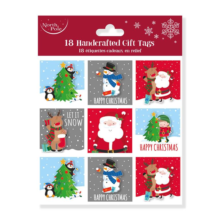 Christmas Gift Tags X18Pcs