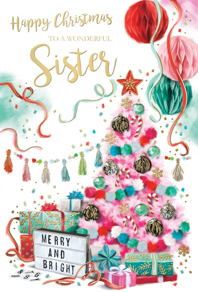 Happy Christmas To A Wonderful Sister